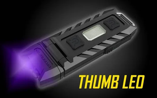 פנס זווית נטען 45 לומן THUMB UV מבית Nitecore