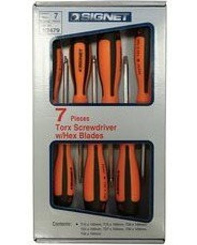 סט 7 מברגים סיגנט SIGNET 052472 ORANGE