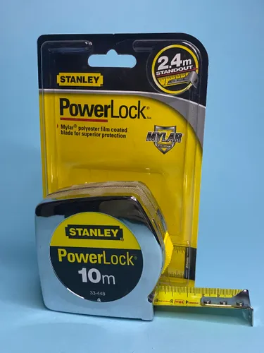 סרט מדידה 10 מטר\33 אינץ - STANLEY 33442 סטנלי Stanley