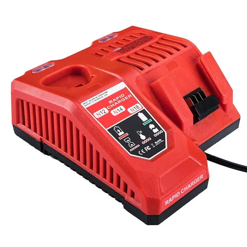 מטען מהיר ראפיד 12V/18V Milwaukee M12-18FC - יבואן רשמי