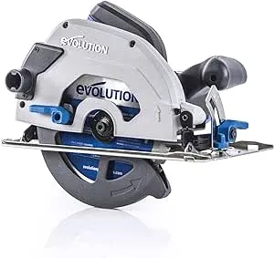 מסור רב שימושי מתכת ועץ עגול חשמלי כחול Evolution S185CCSL