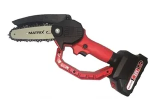 משור שרשרת נטען מקט 20V MATRIX - MAT-2555 LI כולל סוללה ומטען