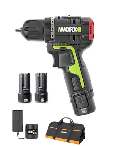 מברגה / מקדחה נטענת WU130 ללא פחמים WORX