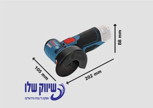 GWS 12V-76 PROFESSIONAL משחזת זווית קטנה - גוף בלבד