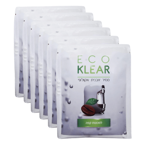   6 שקיות חומר לניקוי אבנית - Eco Klear