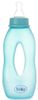 בקבוק 'אחיזה נוחה' אנזה לתינוק 250 מ"ל מגיל 3M+ עם מכסה מסדרת Flawless - כחול