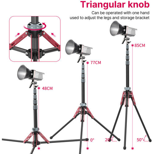  חצובת תאורה Ulanzi 2784 MT-49 Carbon Tripod
