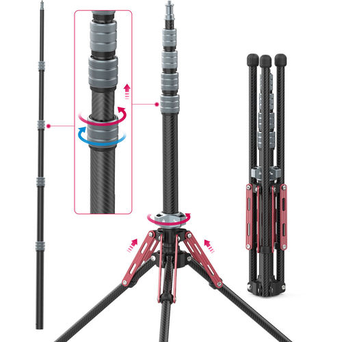  חצובת תאורה Ulanzi 2784 MT-49 Carbon Tripod