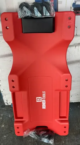 מיטת מוסך פלסטיק 6 גלגלים ROHER-TOOLS