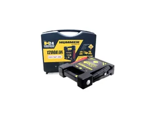 בוסטר התנעה מקצועי Hummer H24 מתח 12 וולט וגם 24 וולט