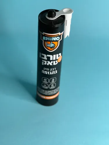 טורבו טאק לבן- דבק חזק בהגזמה