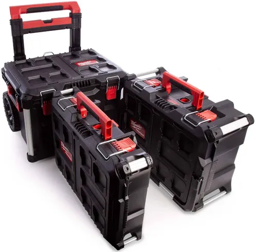 סט עגלה 3 ארגזים Milwaukee Packout - 4932464244