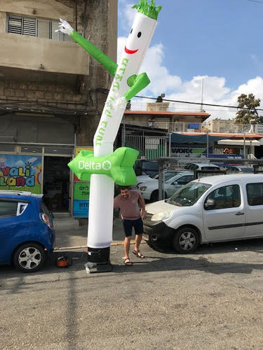 בובת פרסום מעוצבת sky dancer 