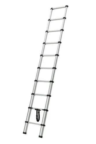סולם טלסקופי נשען 10 שלבים 2.9 מטר KAPRO