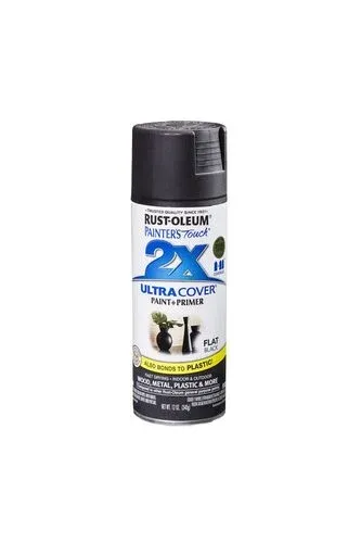 2X RUST-OLEUM ספריי צבע שחור