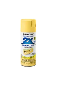 2X RUST-OLEUM ספריי צבע צהוב דלעת