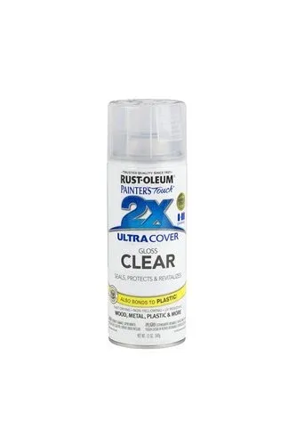 2X RUST-OLEUM ספריי צבע לכה מבריק