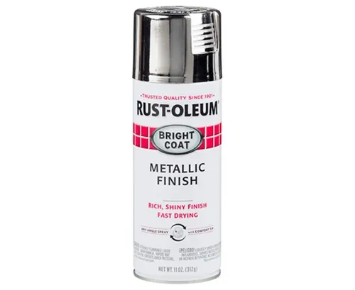 2X RUST-OLEUM ספריי צבע כסף