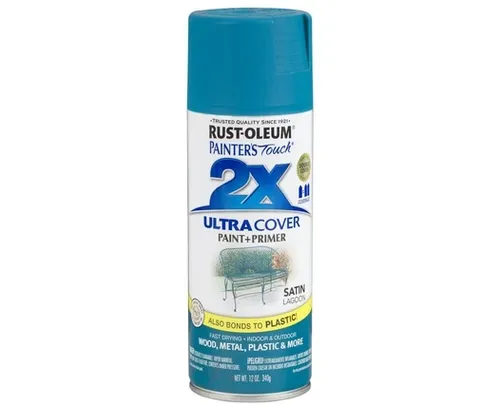 2X RUST-OLEUM ספריי צבע כחול לגונה