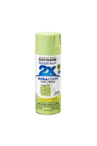 2X RUST-OLEUM ספריי צבע ירוק תפוח