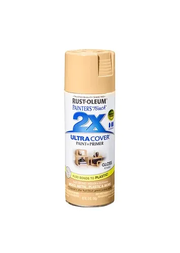 2X RUST-OLEUM ספריי צבע חאקי מבריק