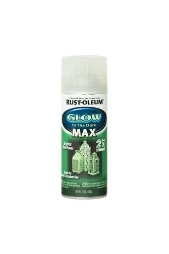 2X RUST-OLEUM ספריי צבע זוהר בחושך