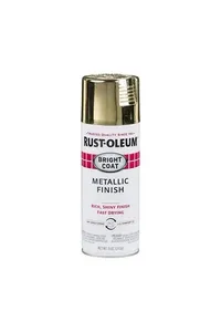 2X RUST-OLEUM ספריי צבע זהב