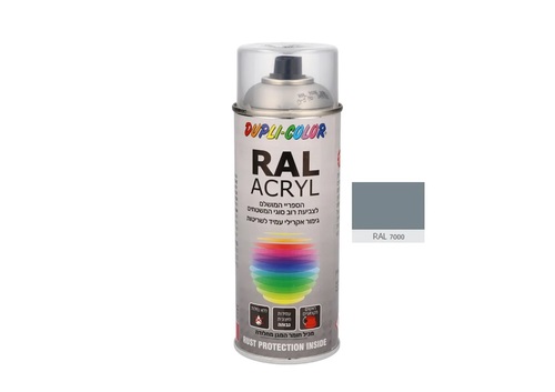 ספריי תעשייתי RAL 7000