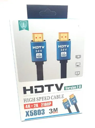 כבל HDMI 4K איכותי 3 מטר