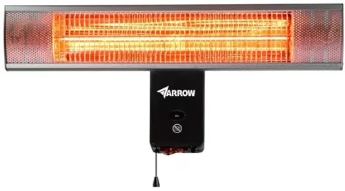 תנור חימום אינפרא - פנים חוץ כולל שלט Arrow ארו 600701-004