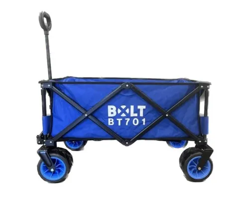 עגלת חוף או קמפינג מתקפלת איכותית
