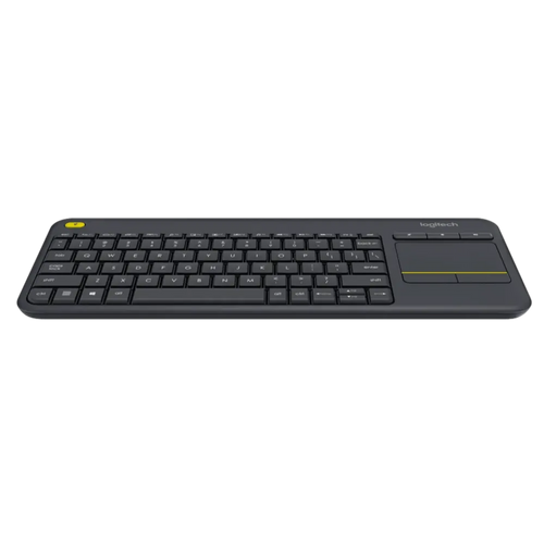 מקלדת אלחוטית + משטח מגע Logitech K400 Plus 920-007145 Keyboard + Touch Pad