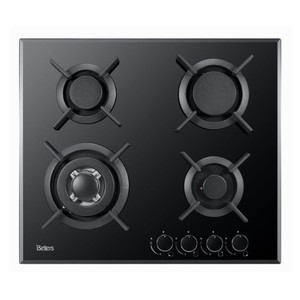 כיריים בלרס זכוכית שחורה BL60GB