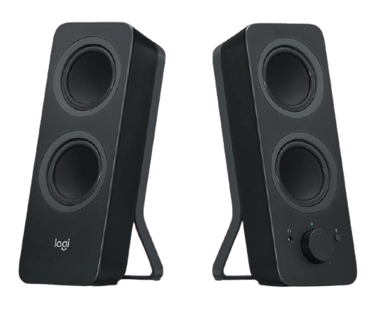 רמקולי סטריאו בלוטוס שחורים Logitech Z207 980-001295 Speakers