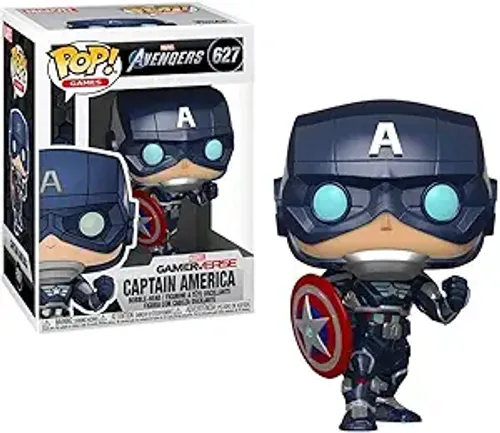 בובת פופ קפטן אמריקה Funko Pop! Marvel: Avengers Game - Captain America (Stark Tech Suit)