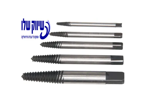 סט 5 חולצי ברגים שבורים ספירלי BPRO מק