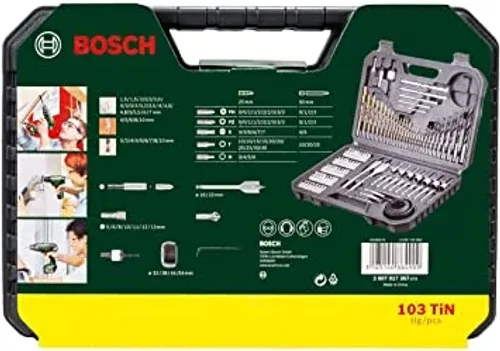 סט כלי עבודה מקצועי ואיכותי - 103 חלקים מבית BOSCH מק