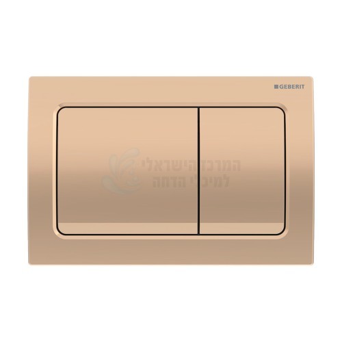 GEBERIT 115.055.QA.1 | | לחצן ניאגרה סמויה GEBERIT | דגם ALPHA 30