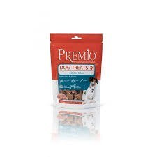 פרמיו Premio חטיף לכלב נגיסי סלמון 100 גרם
