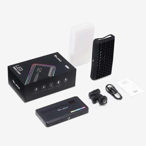 תאורת לד Ulanzi VIJIM VL196 RGB LED לסטרימינג ושידור חי