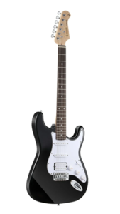 גיטרה חשמלית EC6740 בצבע שחור + תיק נשיאה DST100 מבית DONNER