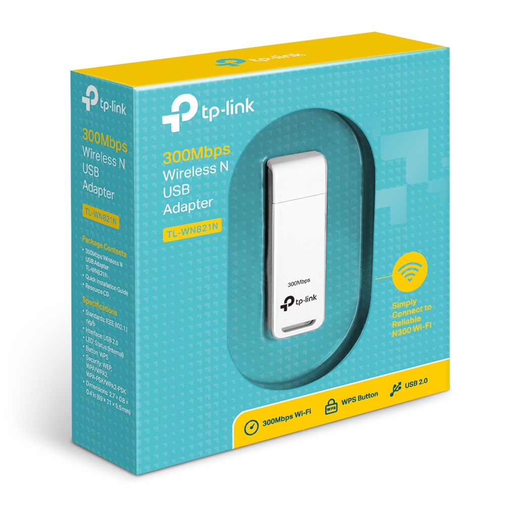 כרטיס רשת אלחוטי TpLink TL-WN821N