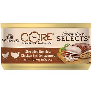 מעדן וולנס קור עוף עם הודו ברוטב 79 גרם Wellness Core