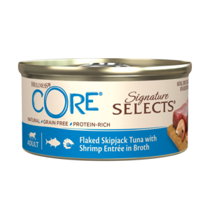 מעדן וולנס קור טונה ושרימפס ברוטב 79 גרם Wellness Core