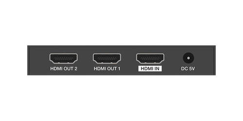 מפצל 1:2 של HDMI 2.0 עם EDID, 18G 4:4:3