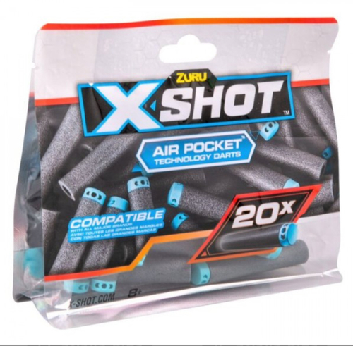 מארז מילוי 20 יחידות חיצים אקס שוט x shot