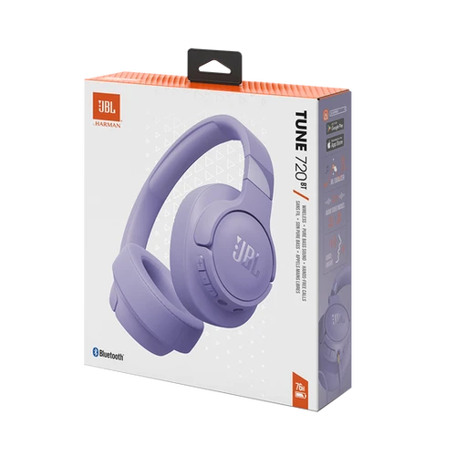 אוזניות אלחוטיות קשת JBL Tune 720BT סגול