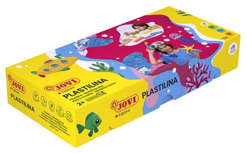 סט פלסטלינה JOVI איכותית מאוד (15 גווני יסוד)