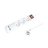 רב שקע לבן 3 שקעים + מפסק + 2X USB3.1A + כבל כ-1 מטר NISKO