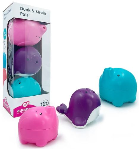 3 צעצועי אמבט Dunk & Strain
